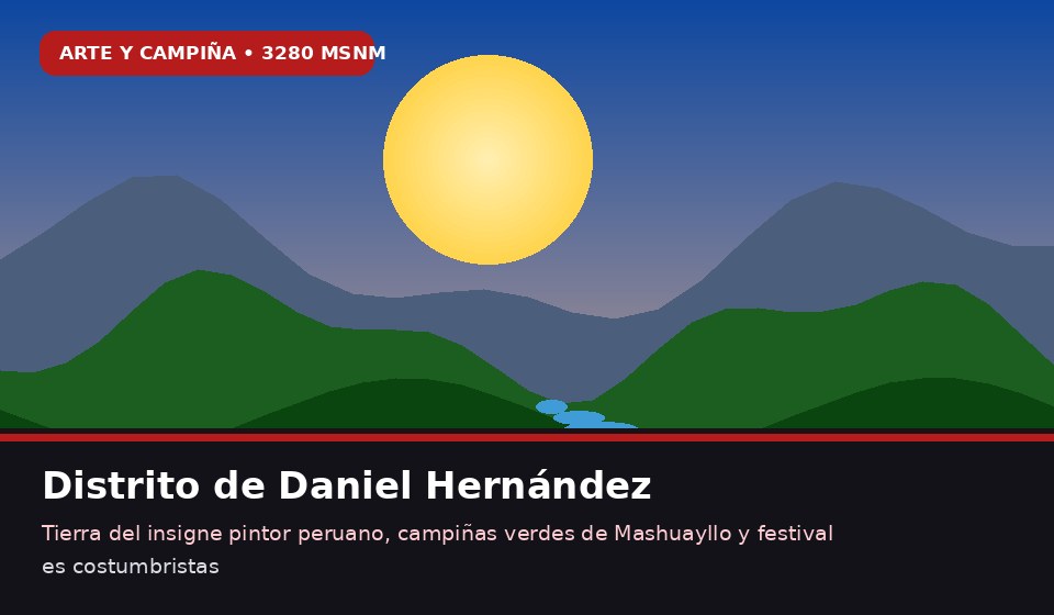 Daniel Hernández: Historia, Costumbres y Pasajes Turísticos (3280 m s. n. m.)