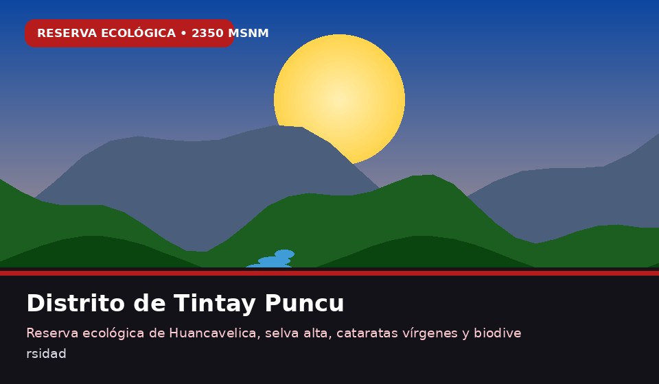 Tintay Puncu: Historia, Costumbres y Pasajes Turísticos (2350 m s. n. m.)